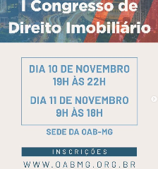 I Congresso de Direito Imobiliário da OAB/MG